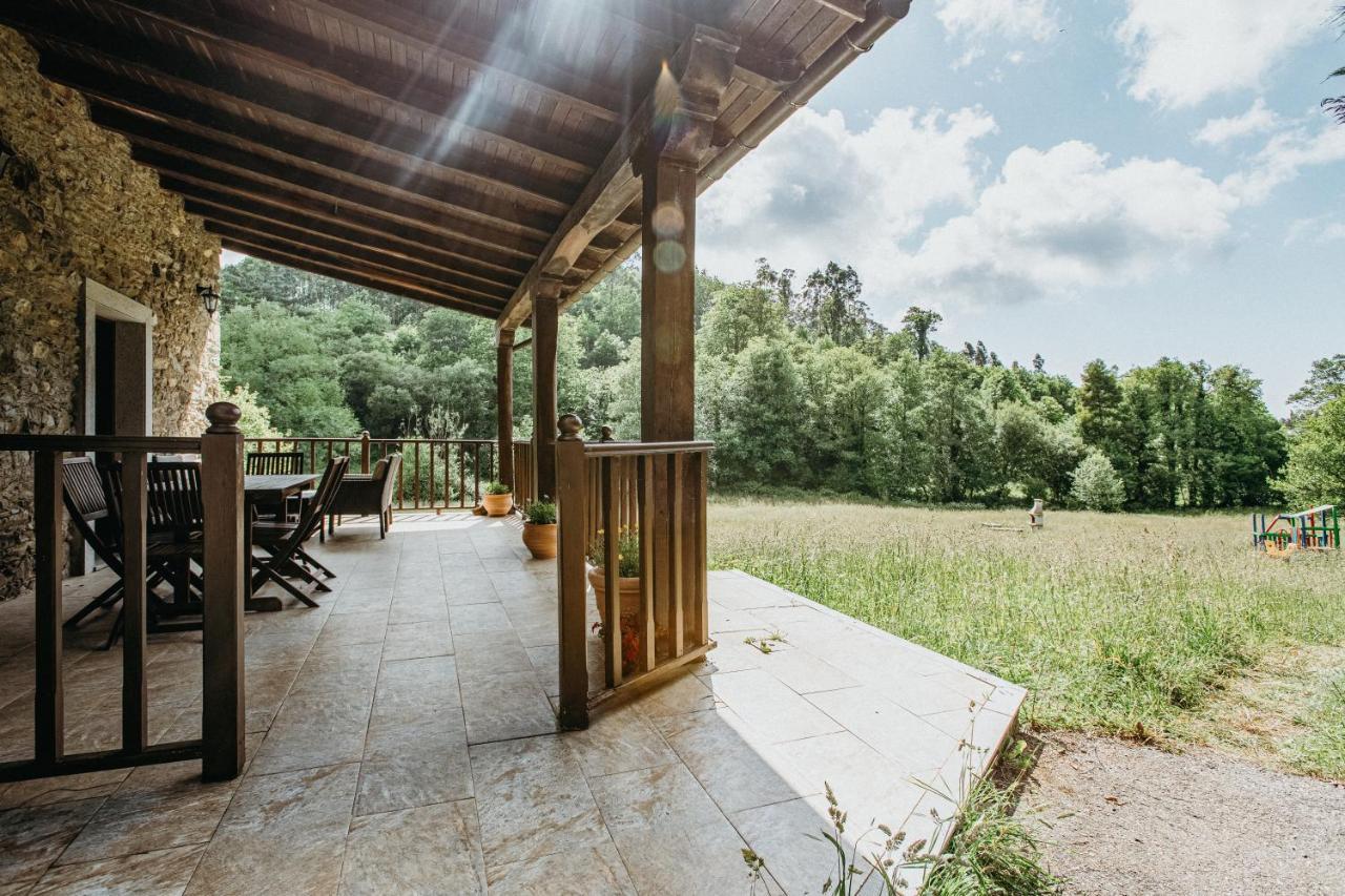 Casa Berbesa - Caserio En Asturias 3, Jardin, Bbq, Fam Castropol Buitenkant foto
