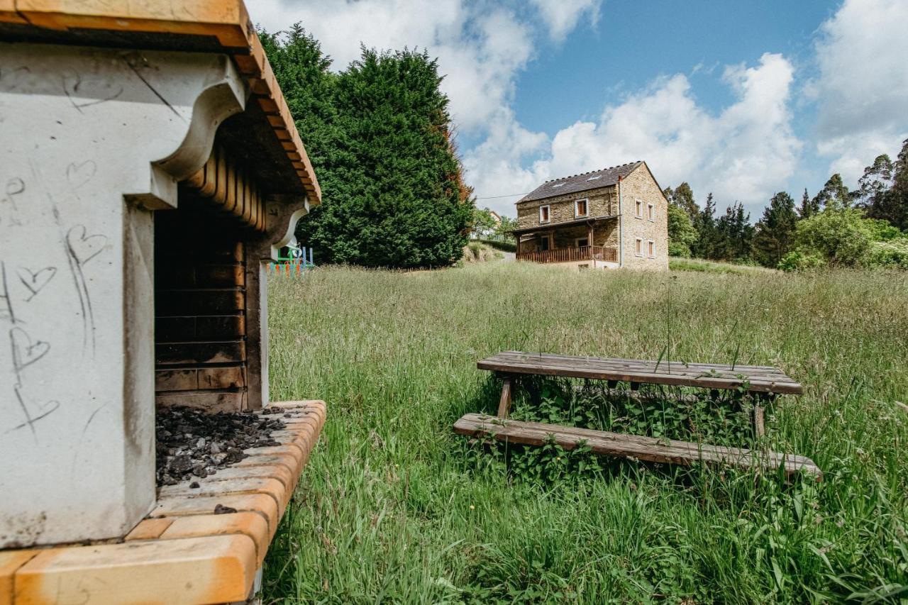 Casa Berbesa - Caserio En Asturias 3, Jardin, Bbq, Fam Castropol Buitenkant foto